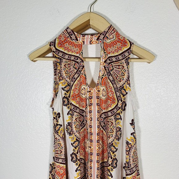 Xhilaration Egyptian Sleeveless Boho Hippy dress Size Medium Women’s - Picture 5 of 11